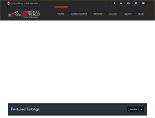 Tablet Screenshot of lewiscountyhomes.com